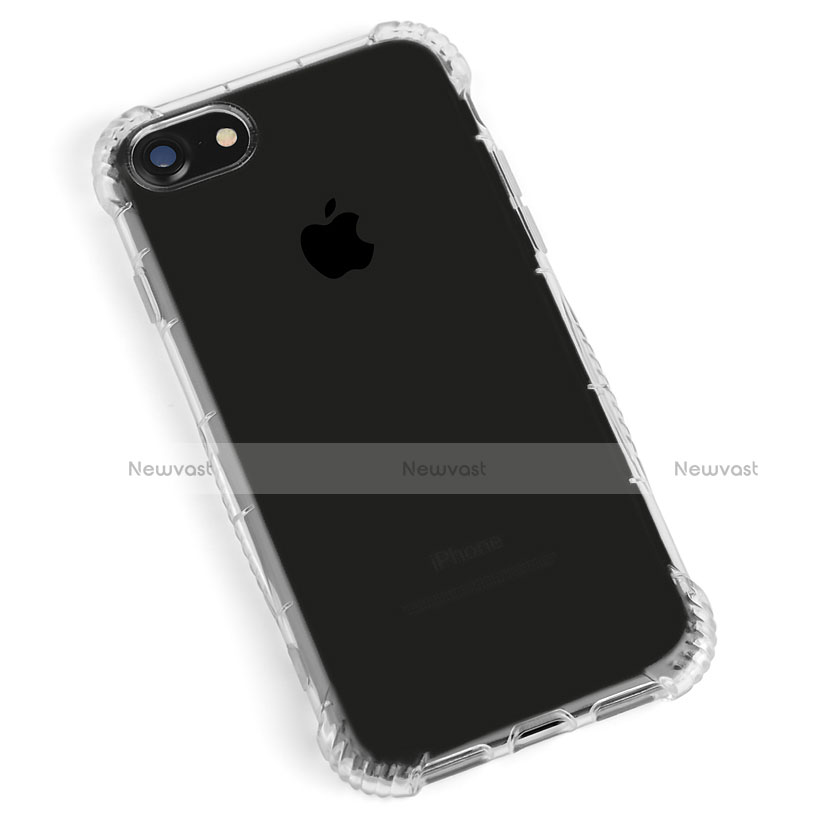 Ultra-thin Transparent TPU Soft Case T10 for Apple iPhone 8 Clear