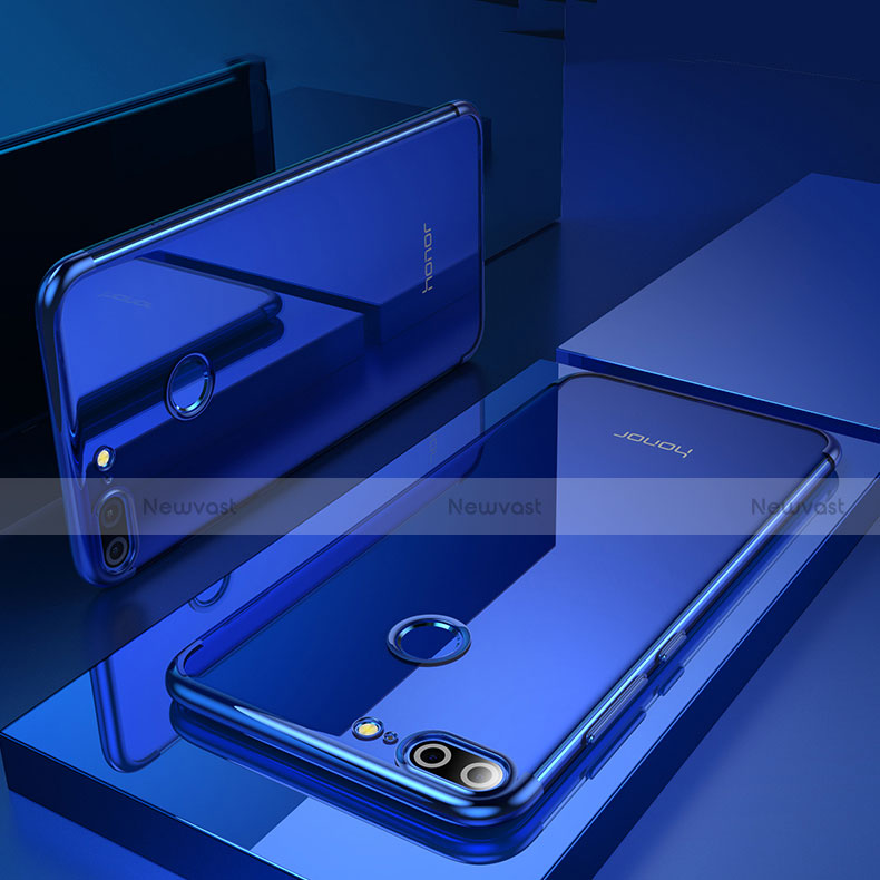 Ultra-thin Transparent TPU Soft Case T10 for Huawei Honor 9 Lite Blue