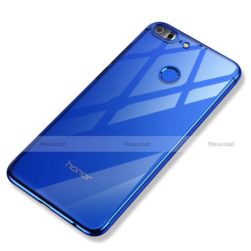 Ultra-thin Transparent TPU Soft Case T10 for Huawei Honor 9 Lite Blue