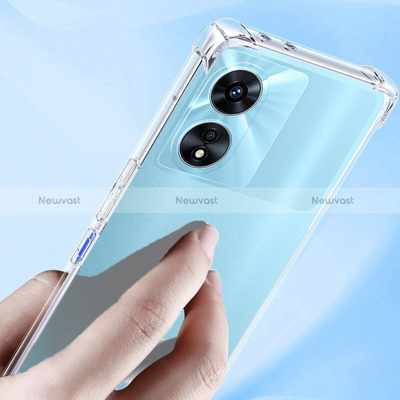 Ultra-thin Transparent TPU Soft Case T10 for Huawei Honor X5 Plus Clear