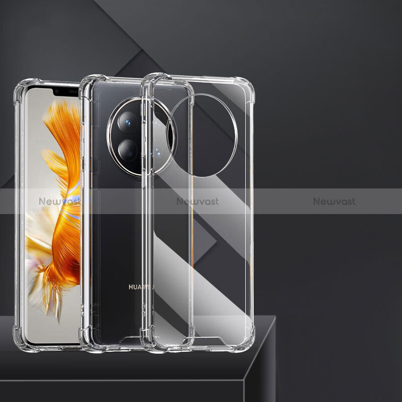 Ultra-thin Transparent TPU Soft Case T10 for Huawei Mate 50 Pro Clear