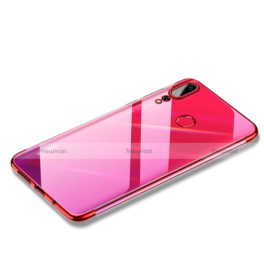 Ultra-thin Transparent TPU Soft Case T10 for Huawei Nova 4 Red