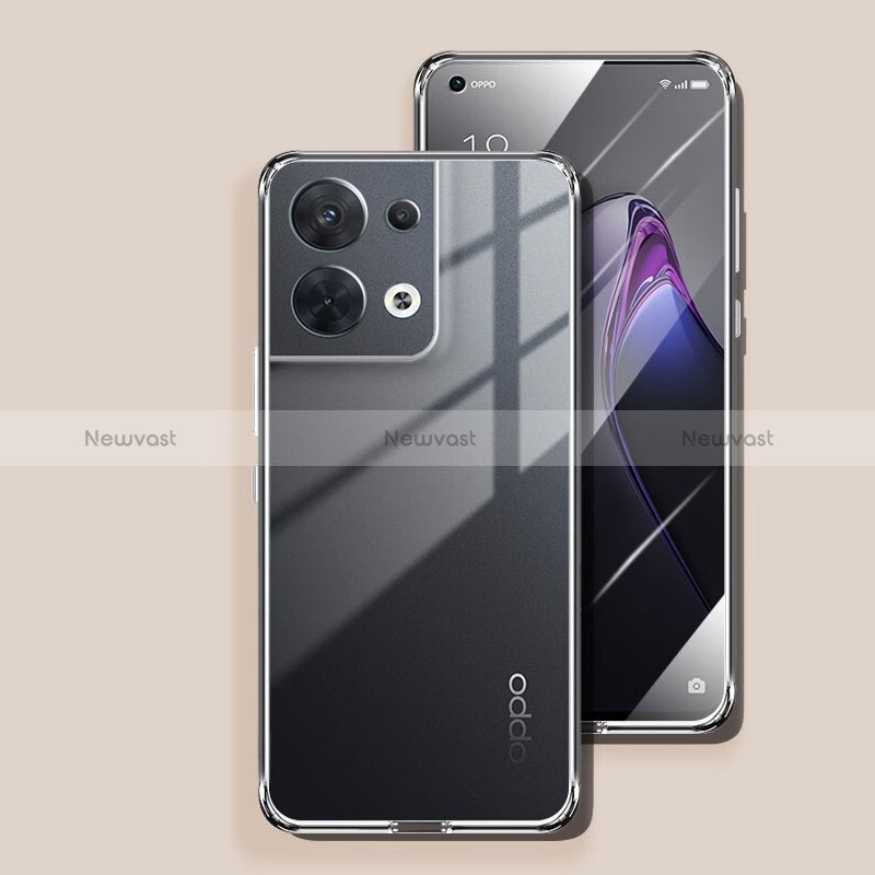 Ultra-thin Transparent TPU Soft Case T10 for Oppo Reno9 Pro+ Plus 5G Clear