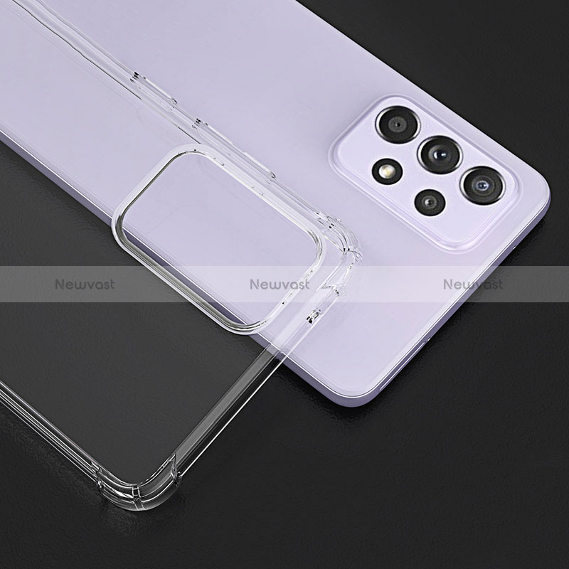 Ultra-thin Transparent TPU Soft Case T10 for Samsung Galaxy A52 4G Clear