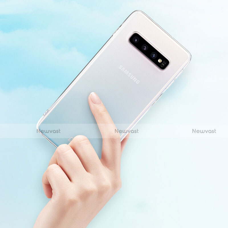 Ultra-thin Transparent TPU Soft Case T10 for Samsung Galaxy S10 Clear