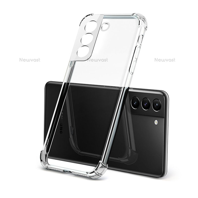 Ultra-thin Transparent TPU Soft Case T10 for Samsung Galaxy S21 FE 5G Clear