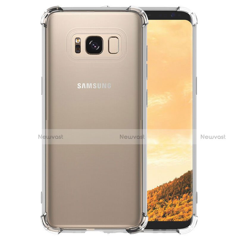 Ultra-thin Transparent TPU Soft Case T10 for Samsung Galaxy S8 Clear