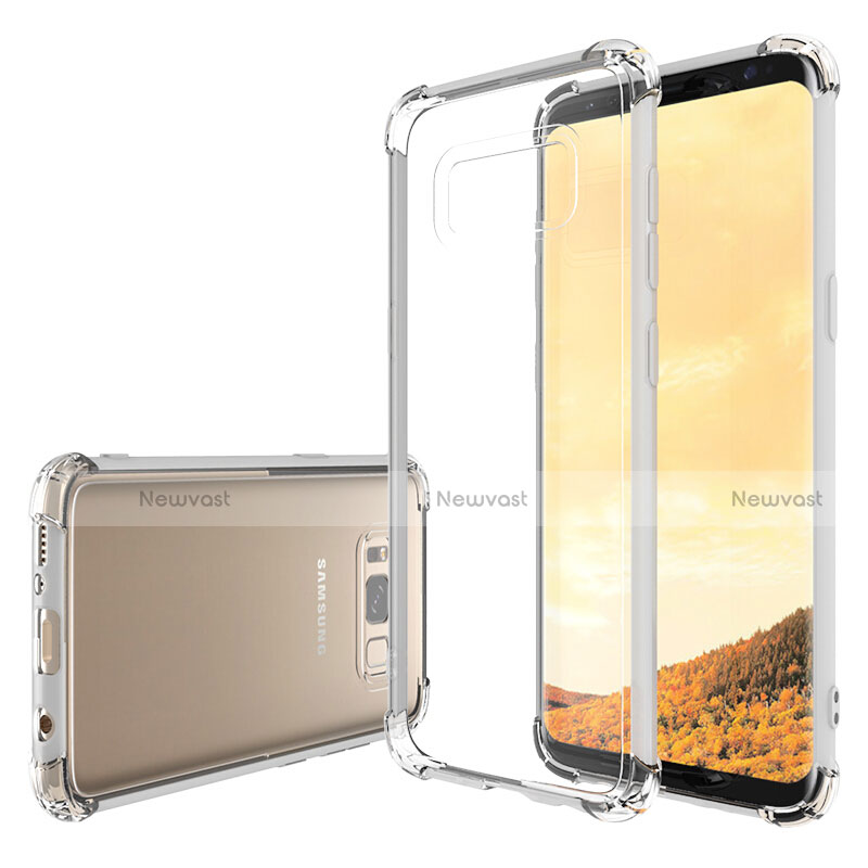 Ultra-thin Transparent TPU Soft Case T10 for Samsung Galaxy S8 Clear