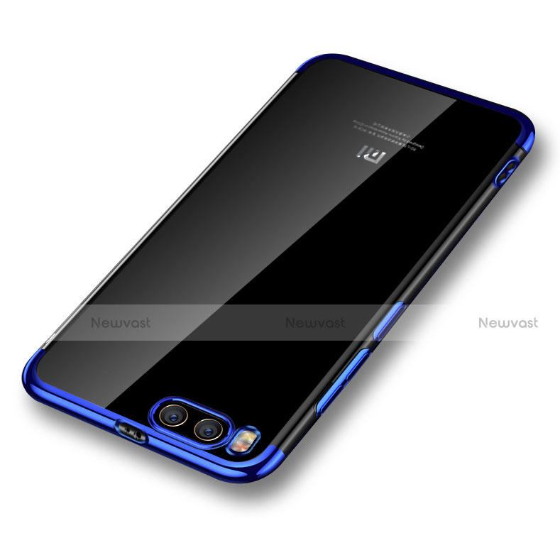 Ultra-thin Transparent TPU Soft Case T10 for Xiaomi Mi 6 Blue