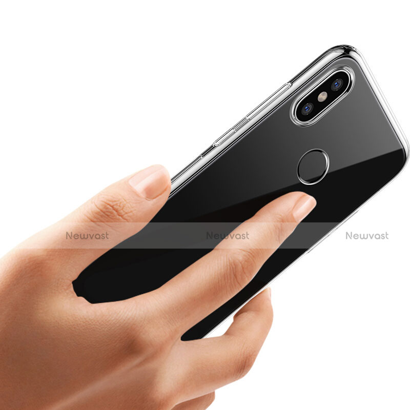 Ultra-thin Transparent TPU Soft Case T10 for Xiaomi Mi 8 Clear