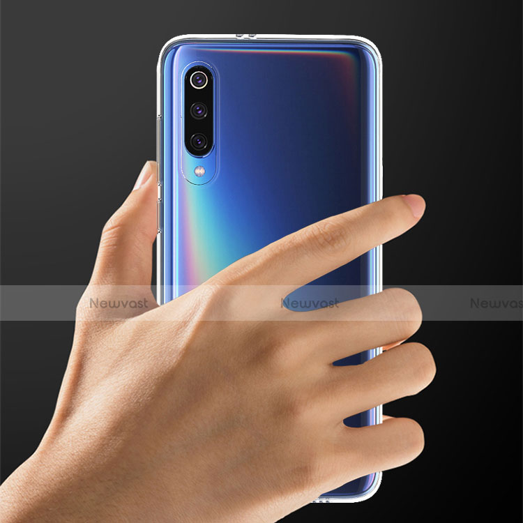 Ultra-thin Transparent TPU Soft Case T10 for Xiaomi Mi 9 Pro 5G Clear