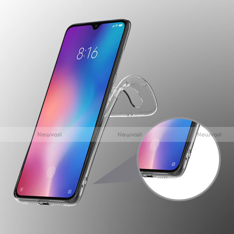 Ultra-thin Transparent TPU Soft Case T10 for Xiaomi Mi 9 Pro 5G Clear