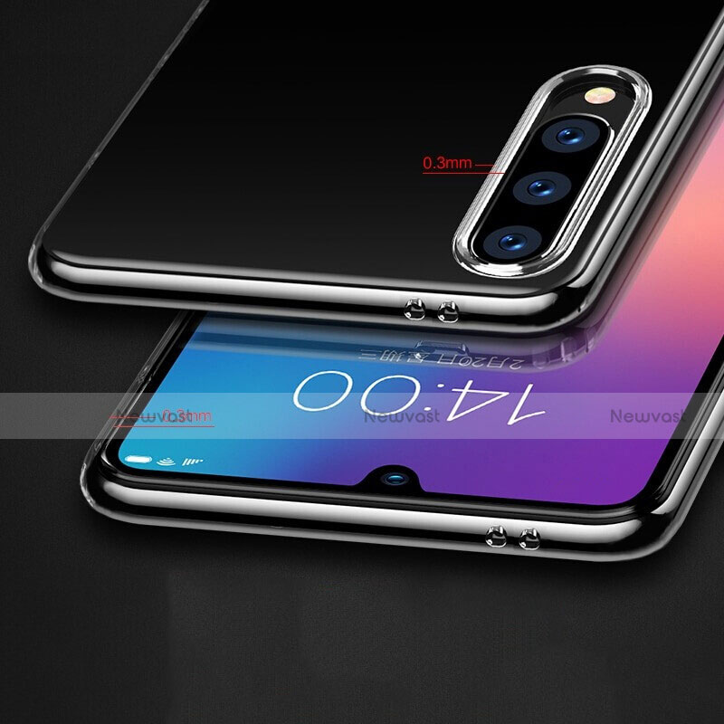 Ultra-thin Transparent TPU Soft Case T10 for Xiaomi Mi 9 Pro 5G Clear