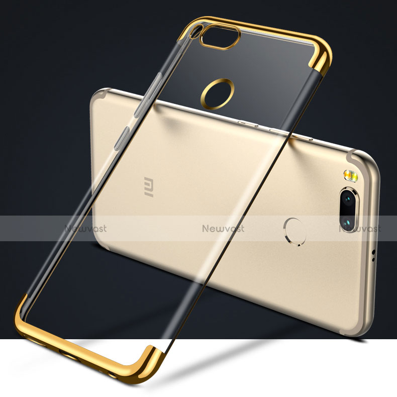 Ultra-thin Transparent TPU Soft Case T10 for Xiaomi Mi A1 Gold