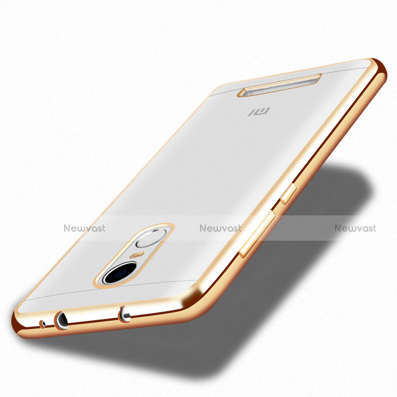 Ultra-thin Transparent TPU Soft Case T10 for Xiaomi Redmi Note 3 MediaTek Gold