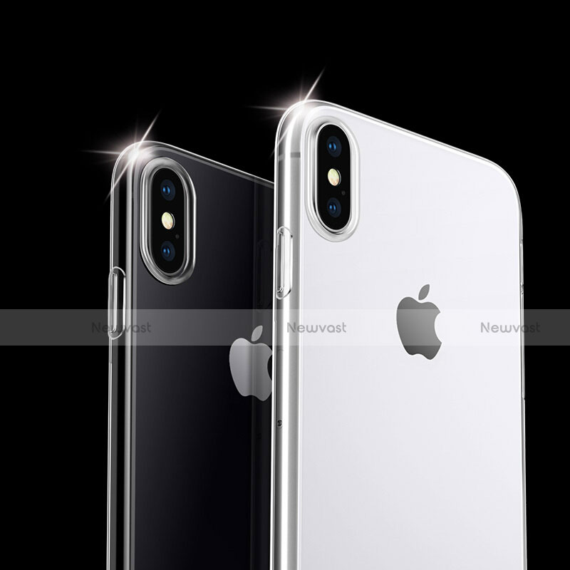 Ultra-thin Transparent TPU Soft Case T11 for Apple iPhone Xs Clear