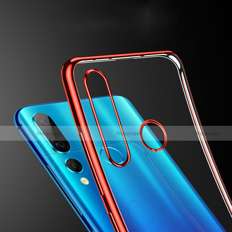 Ultra-thin Transparent TPU Soft Case T11 for Huawei Nova 4 Red