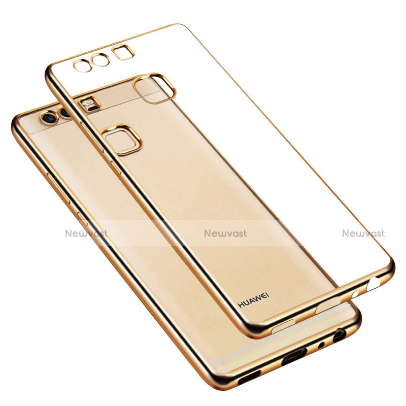 Ultra-thin Transparent TPU Soft Case T11 for Huawei P9 Gold