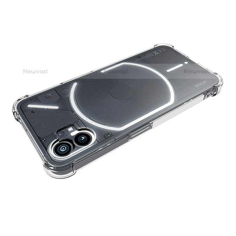 Ultra-thin Transparent TPU Soft Case T11 for Nothing Phone 1 Clear