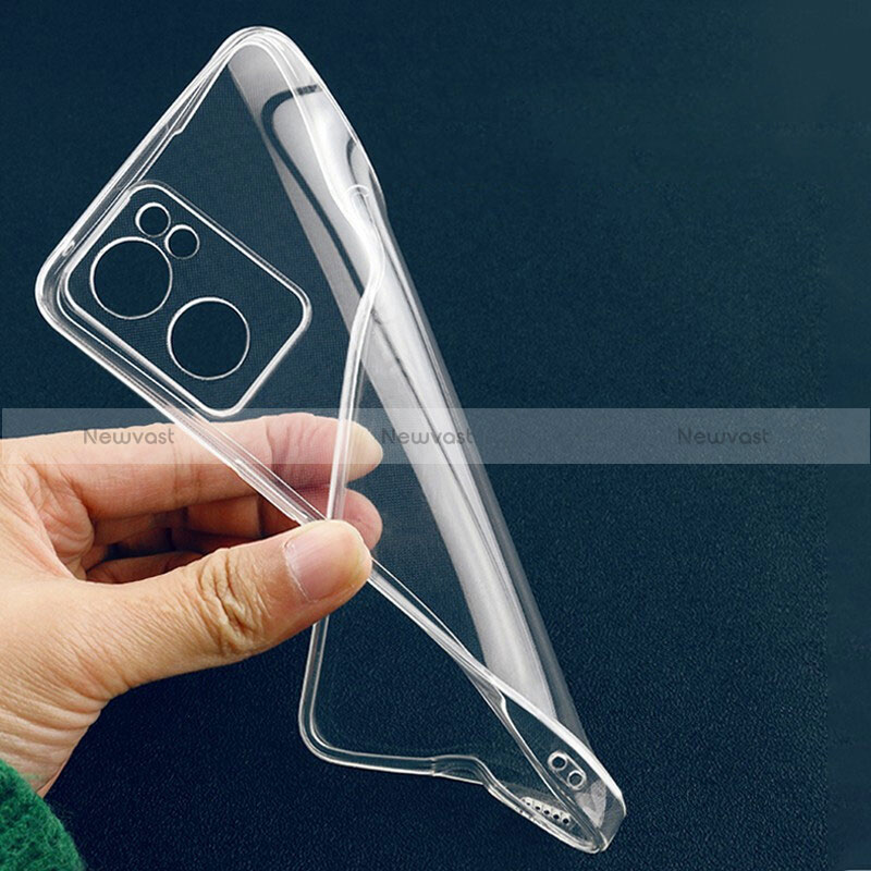 Ultra-thin Transparent TPU Soft Case T11 for OnePlus Nord CE 2 5G Clear