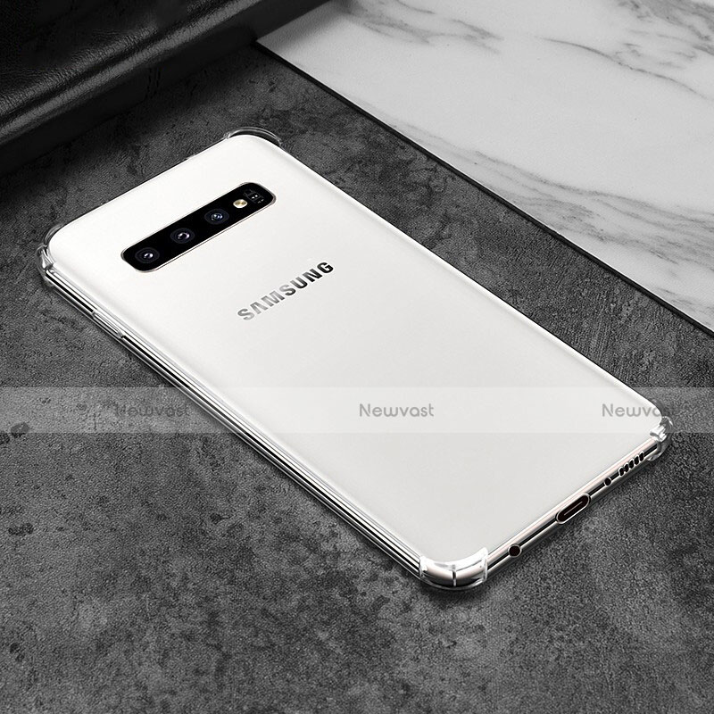 Ultra-thin Transparent TPU Soft Case T11 for Samsung Galaxy S10 5G Clear