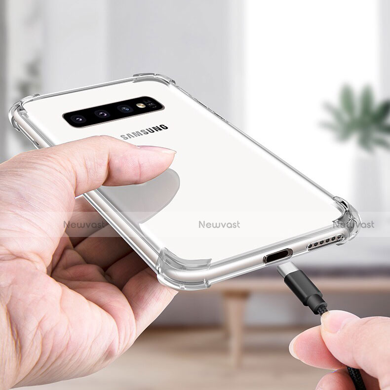 Ultra-thin Transparent TPU Soft Case T11 for Samsung Galaxy S10 5G Clear