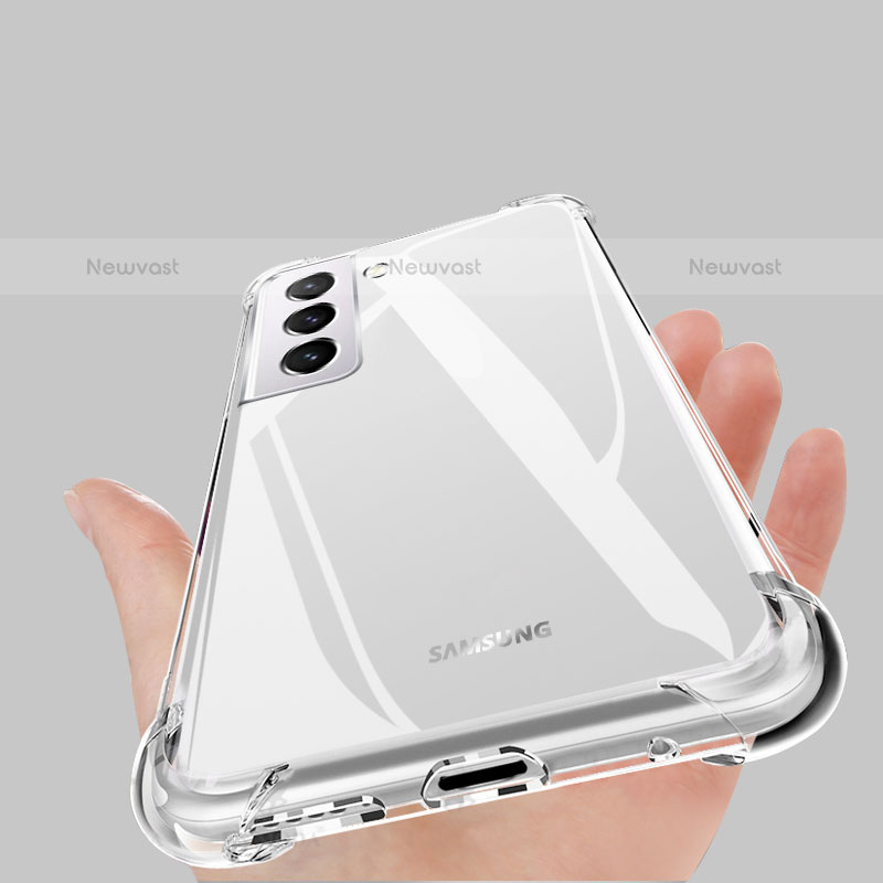 Ultra-thin Transparent TPU Soft Case T11 for Samsung Galaxy S21 5G Clear