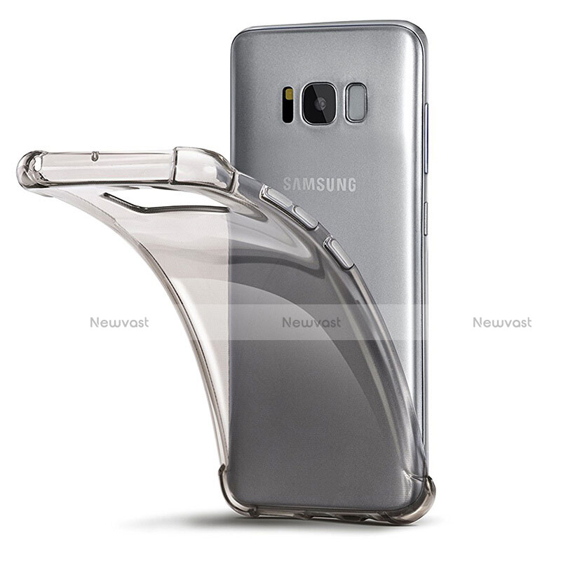 Ultra-thin Transparent TPU Soft Case T11 for Samsung Galaxy S8 Plus Gray