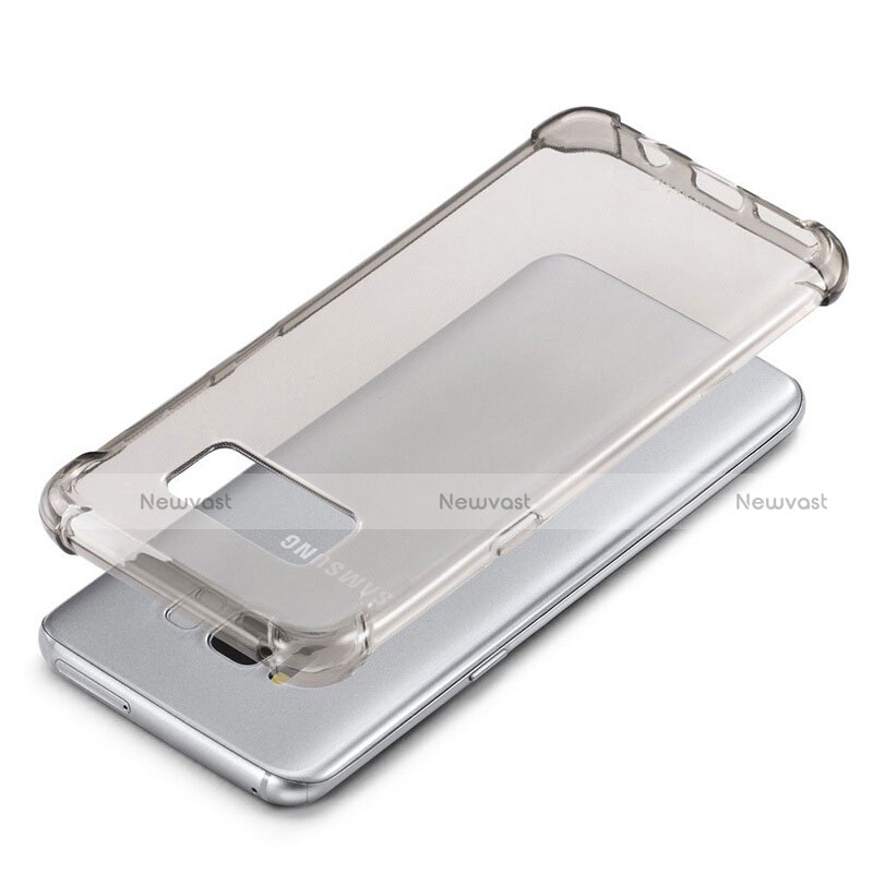 Ultra-thin Transparent TPU Soft Case T11 for Samsung Galaxy S8 Plus Gray