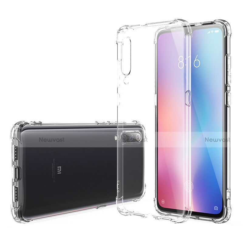 Ultra-thin Transparent TPU Soft Case T11 for Xiaomi Mi 9 Lite Clear