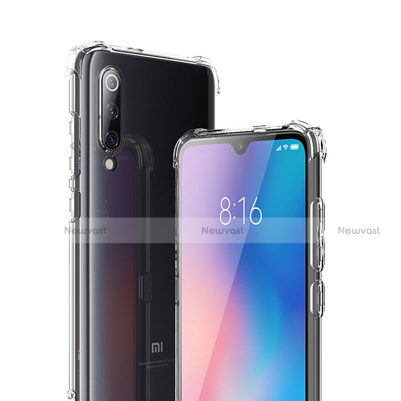 Ultra-thin Transparent TPU Soft Case T11 for Xiaomi Mi 9 Pro 5G Clear