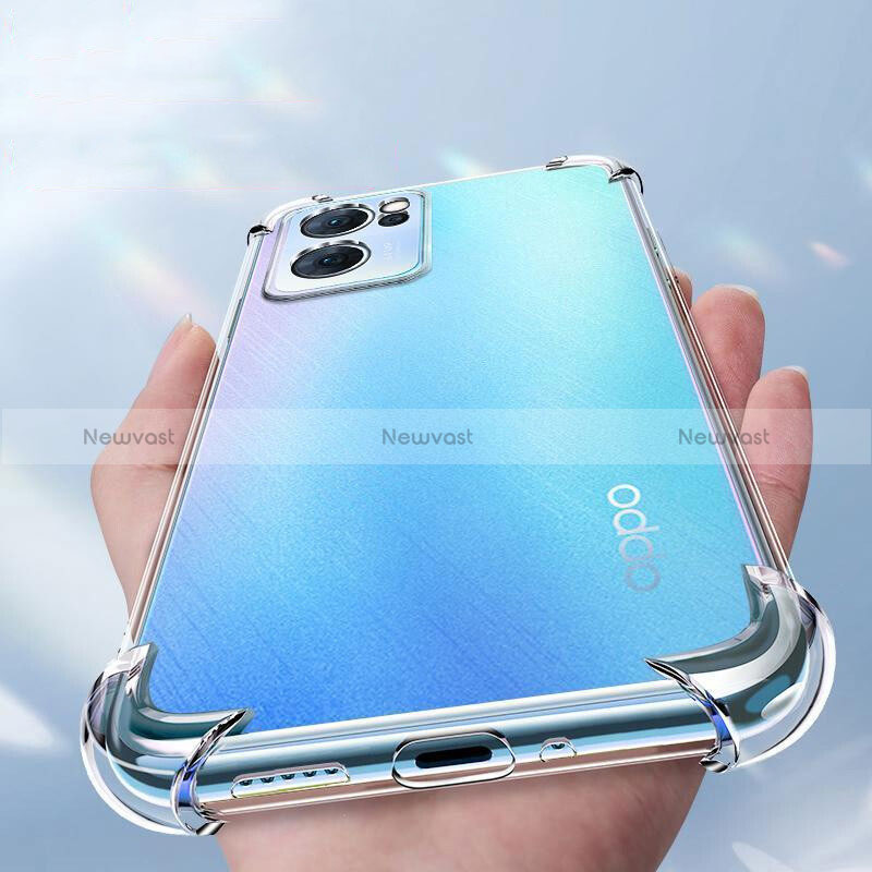 Ultra-thin Transparent TPU Soft Case T12 for OnePlus Nord CE 2 5G Clear