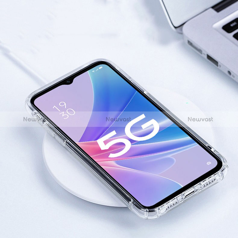 Ultra-thin Transparent TPU Soft Case T12 for Oppo A1 Pro 5G Clear