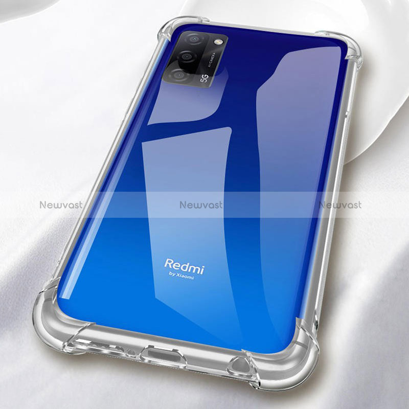 Ultra-thin Transparent TPU Soft Case T12 for Oppo A53s 5G Clear