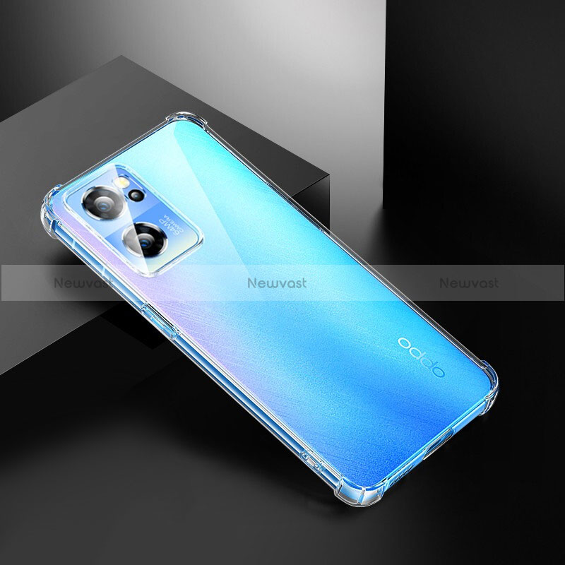 Ultra-thin Transparent TPU Soft Case T12 for Oppo Find X5 Lite 5G Clear