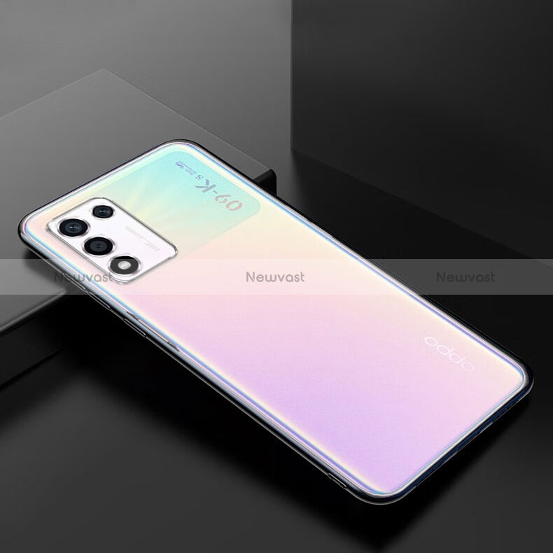 Ultra-thin Transparent TPU Soft Case T12 for Oppo K9X 5G Clear