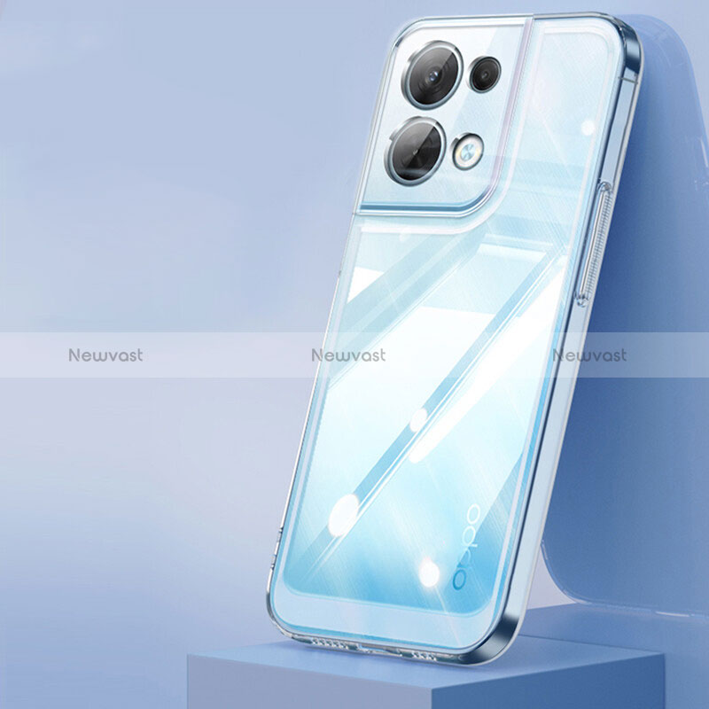 Ultra-thin Transparent TPU Soft Case T12 for Oppo Reno8 Pro 5G Clear