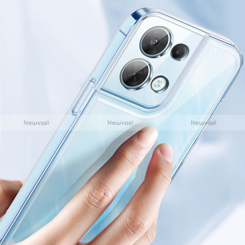 Ultra-thin Transparent TPU Soft Case T12 for Oppo Reno9 Pro+ Plus 5G Clear