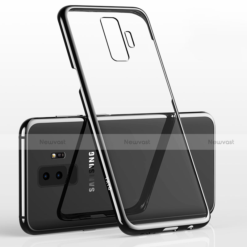 Ultra-thin Transparent TPU Soft Case T12 for Samsung Galaxy S9 Plus Black