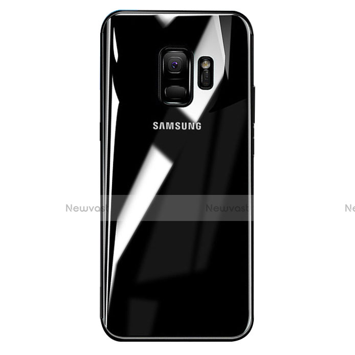 Ultra-thin Transparent TPU Soft Case T12 for Samsung Galaxy S9 Plus Black