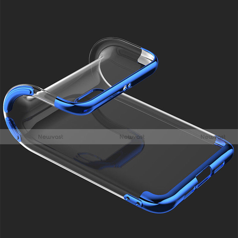 Ultra-thin Transparent TPU Soft Case T12 for Xiaomi Mi 6 Blue