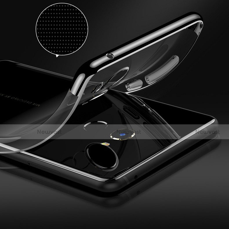 Ultra-thin Transparent TPU Soft Case T12 for Xiaomi Mi Mix 2 Black