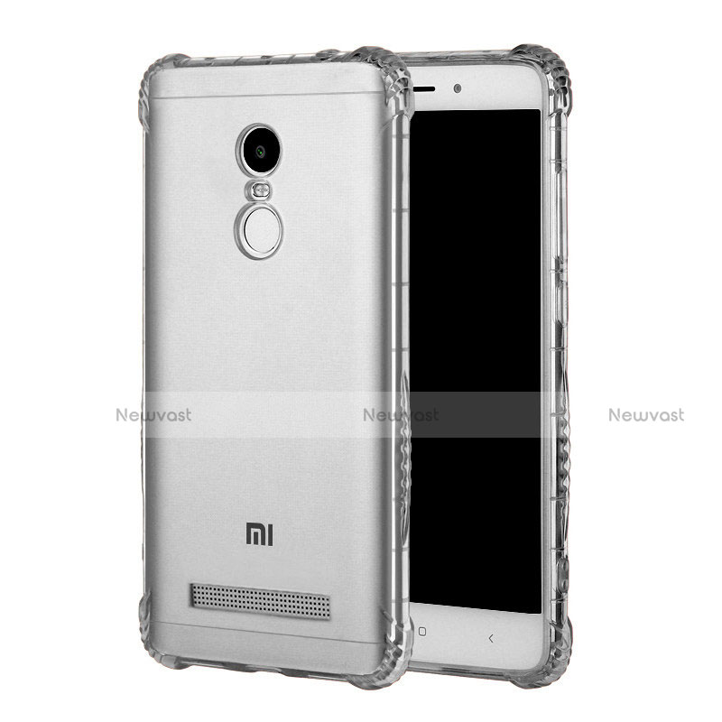 Ultra-thin Transparent TPU Soft Case T12 for Xiaomi Redmi Note 3 Clear