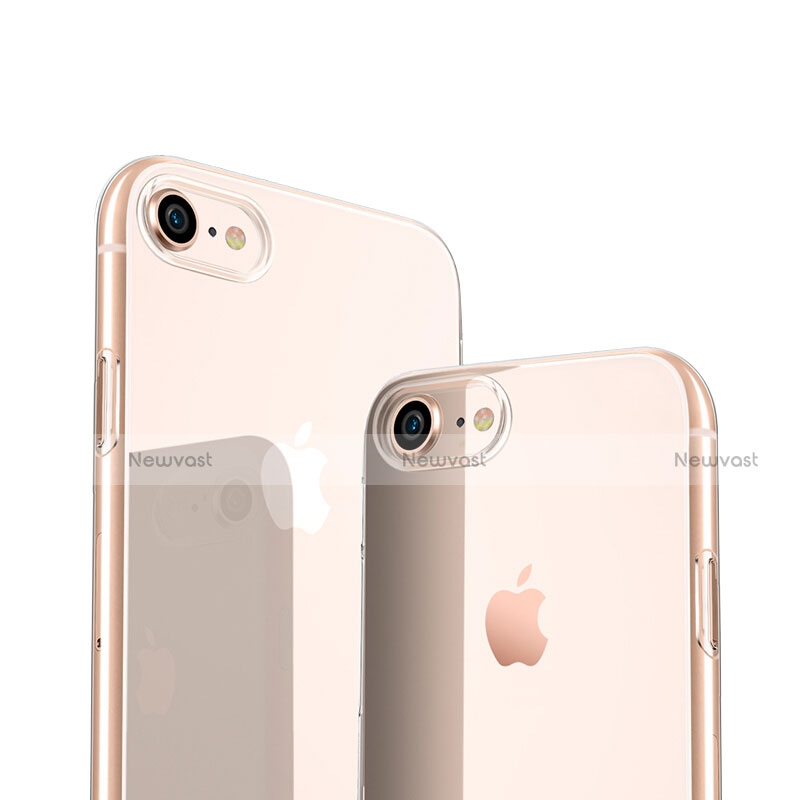 Ultra-thin Transparent TPU Soft Case T14 for Apple iPhone 7 Clear