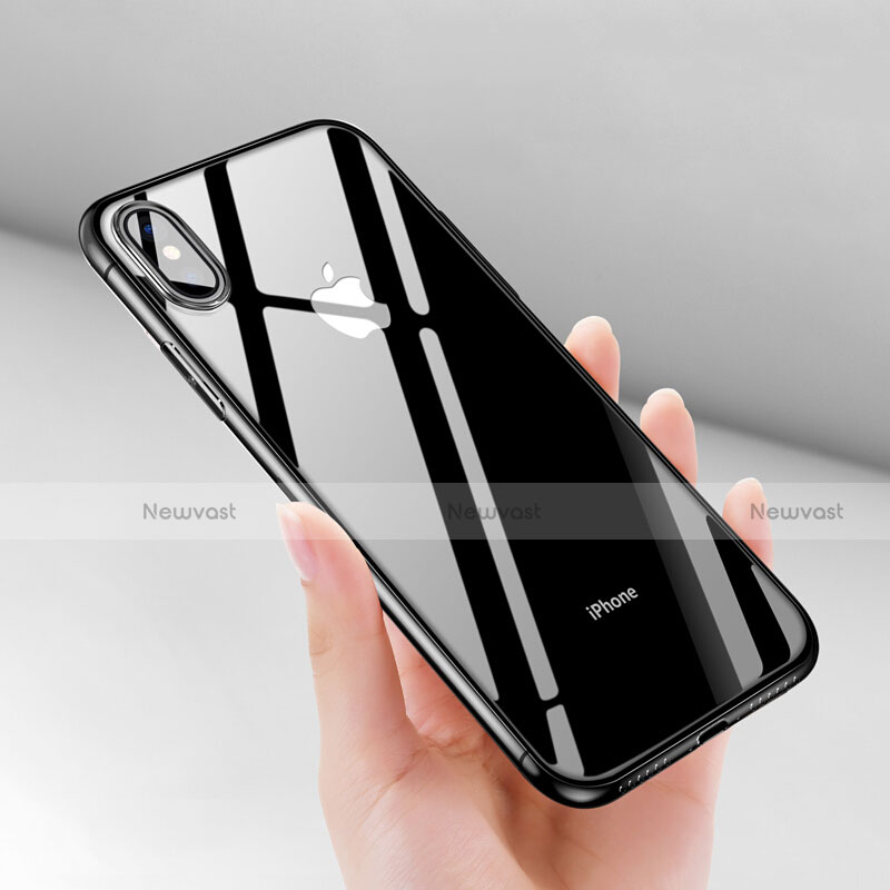 Ultra-thin Transparent TPU Soft Case T14 for Apple iPhone X Clear