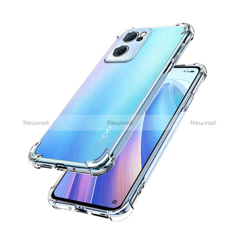 Ultra-thin Transparent TPU Soft Case T14 for OnePlus Nord CE 2 5G Clear