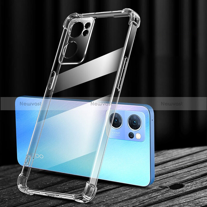 Ultra-thin Transparent TPU Soft Case T14 for OnePlus Nord CE 2 5G Clear