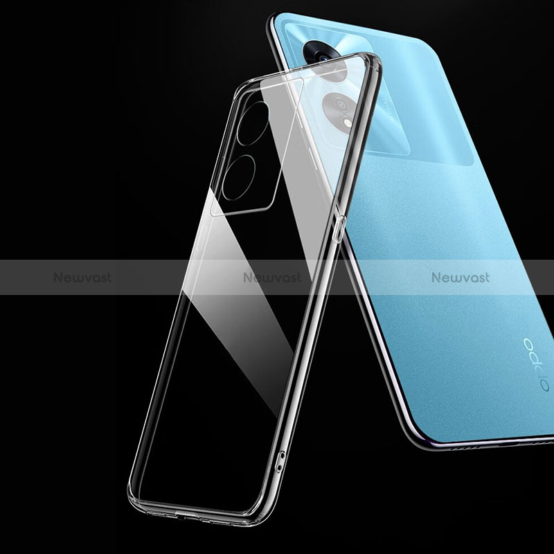 Ultra-thin Transparent TPU Soft Case T14 for Oppo Reno8 T 5G Clear