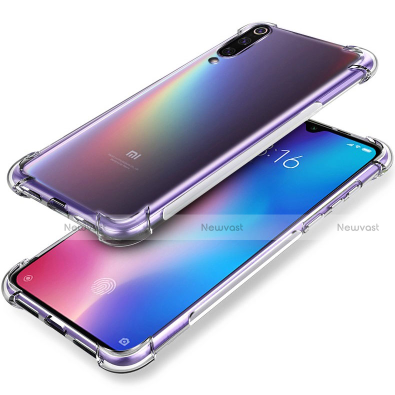 Ultra-thin Transparent TPU Soft Case T14 for Xiaomi Mi 9 Clear