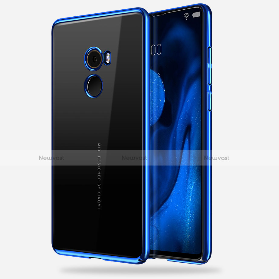 Ultra-thin Transparent TPU Soft Case T14 for Xiaomi Mi Mix Evo Blue